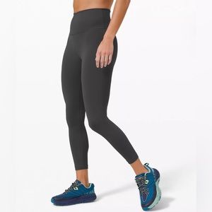 Lululemon Graphite grey Wunder Train High-Rise Tight 25" size 8